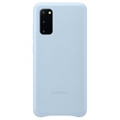 SAMSUNG GALAXY S20 LEATHER COVER SKY BLUE